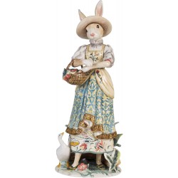 Statua coniglio Mrs. Rabbit